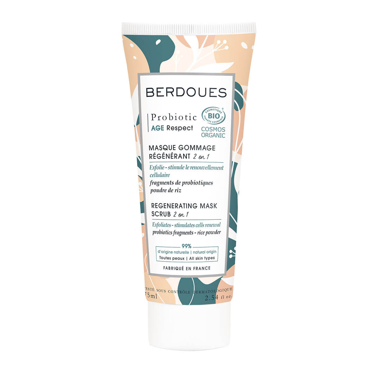 Soin Probiotic Gommage Masque Régénérant