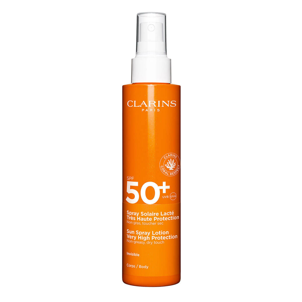 Spray Solaire Lacté Très Haute Protection Corps SPF50+