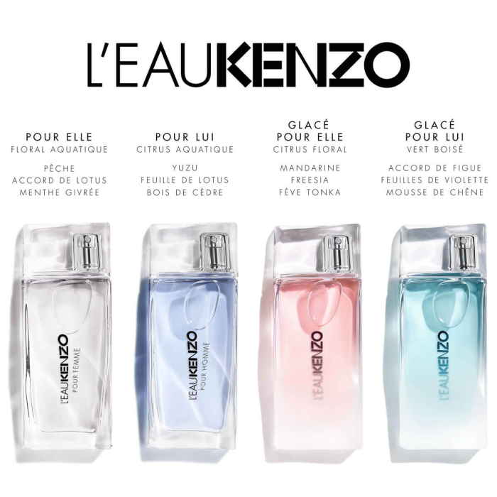 L Eau Kenzo Glacee Eau de toilette Kenzo Parfum femme Passion Beaute