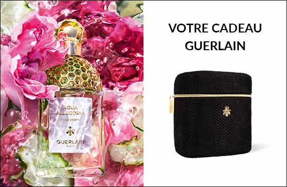 Une trousse siglée Guerlain offerte* !